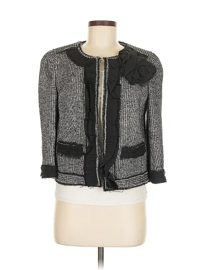 Pre-owned Ann Taylor Jacket In Gray