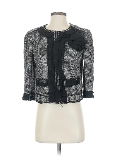 Pre-owned Ann Taylor Jacket In Gray