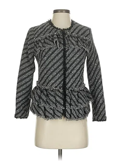 Pre-owned Ann Taylor Jacket In Gray
