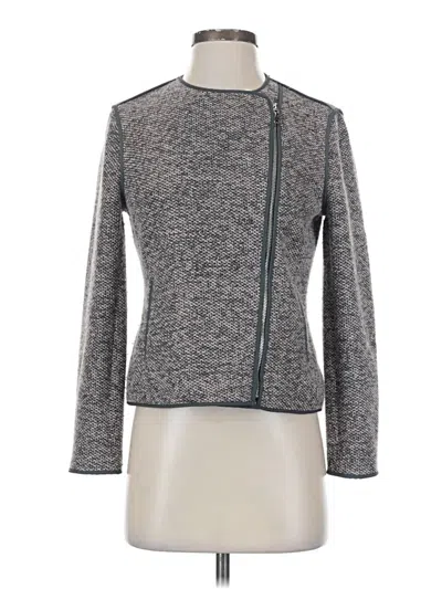 Pre-owned Ann Taylor Jacket In Gray