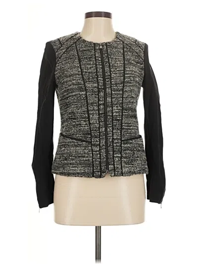 Pre-owned Ann Taylor Jacket In Gray