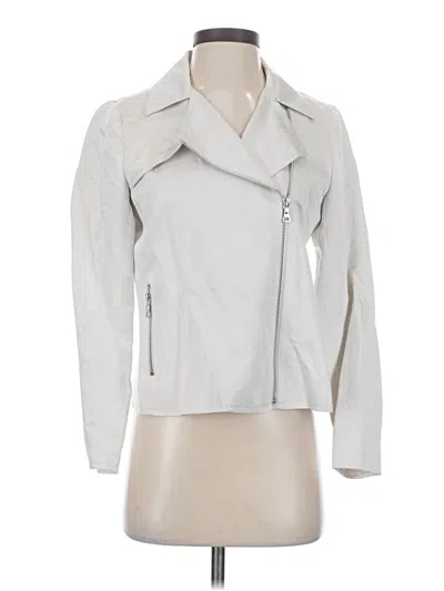 Pre-owned Ann Taylor Jacket In Gray