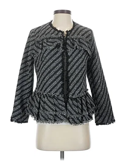 Pre-owned Ann Taylor Jacket In Gray