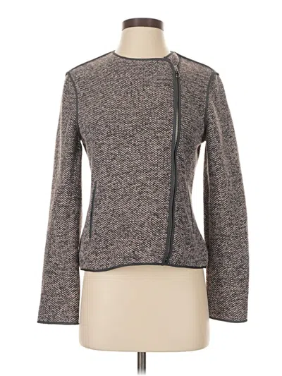Pre-owned Ann Taylor Jacket In Gray