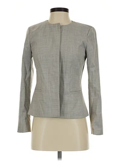 Pre-owned Ann Taylor Jacket In Gray
