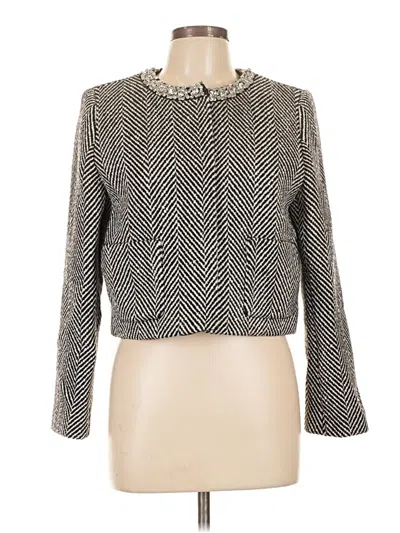 Pre-owned Ann Taylor Jacket In Gray