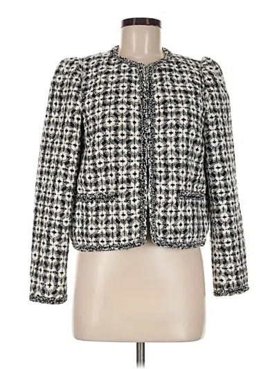 Pre-owned Ann Taylor Jacket In Ivory