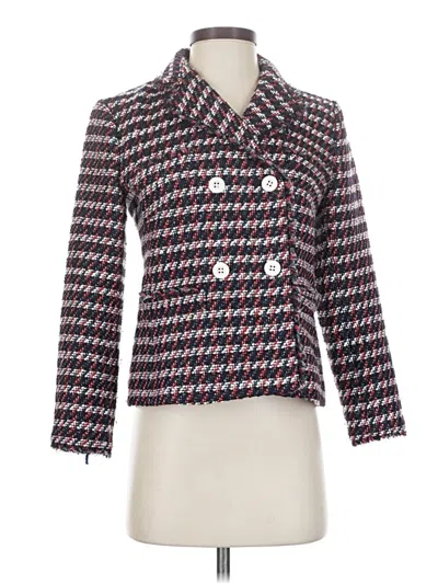 Pre-owned Ann Taylor Jacket In Red
