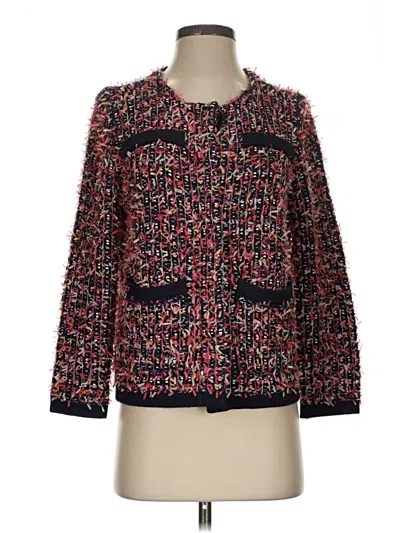 Pre-owned Ann Taylor Jacket In Red
