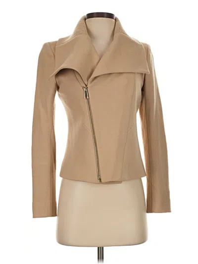 Pre-owned Ann Taylor Jacket In Tan