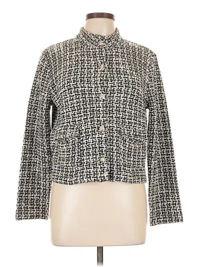 Pre-owned Ann Taylor Jacket In White