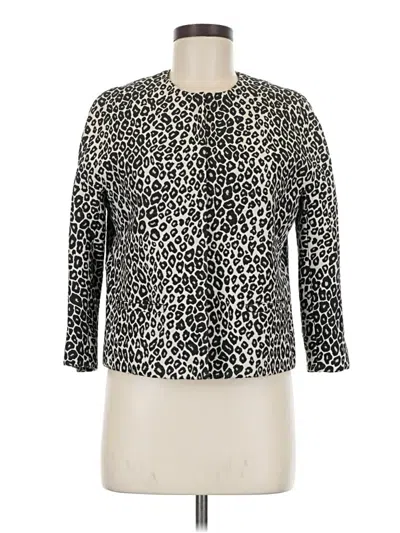 Pre-owned Ann Taylor Jacket In White