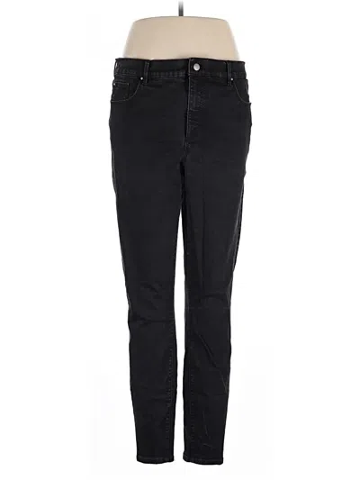 Pre-owned Ann Taylor Jeans In Black