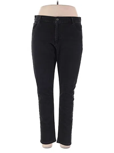 Pre-owned Ann Taylor Jeans In Black