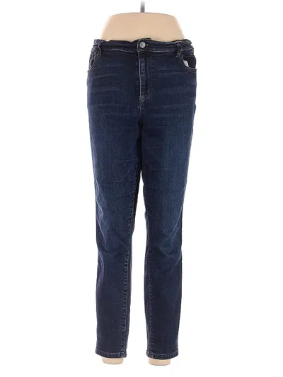 Pre-owned Ann Taylor Jeans In Blue
