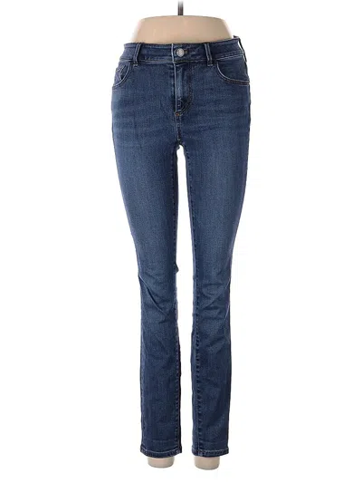 Pre-owned Ann Taylor Jeans In Blue