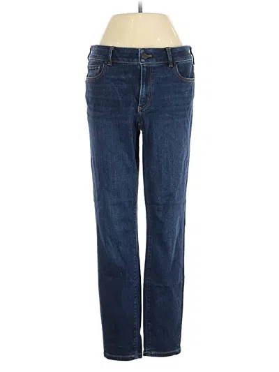 Pre-owned Ann Taylor Jeans In Blue
