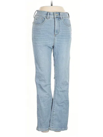 Pre-owned Ann Taylor Jeans In Blue