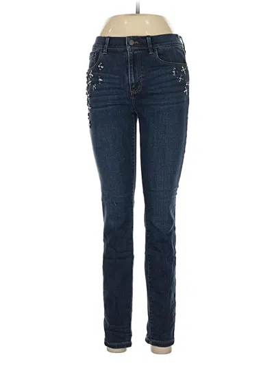 Pre-owned Ann Taylor Jeans In Blue