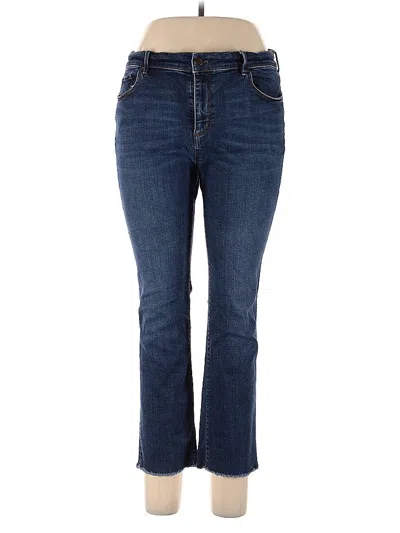 Pre-owned Ann Taylor Jeans In Blue