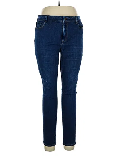 Pre-owned Ann Taylor Jeans In Blue