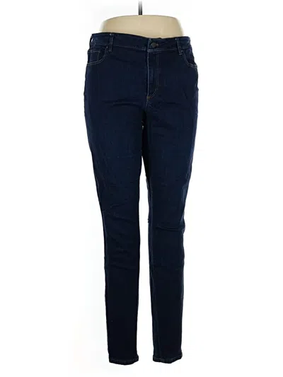 Pre-owned Ann Taylor Jeans In Blue