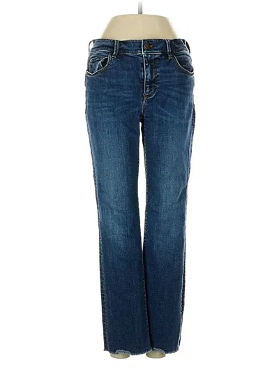 Pre-owned Ann Taylor Jeans In Blue