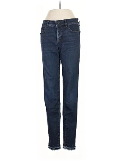 Pre-owned Ann Taylor Jeans In Blue