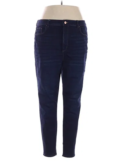 Pre-owned Ann Taylor Jeans In Blue