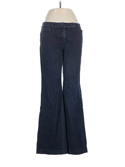 Pre-owned Ann Taylor Jeans In Blue