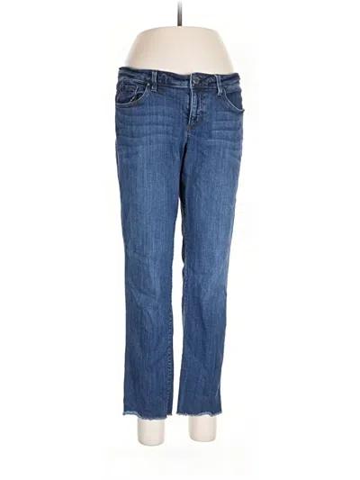Pre-owned Ann Taylor Jeans In Blue