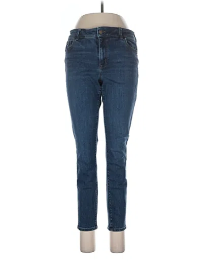 Pre-owned Ann Taylor Jeans In Blue