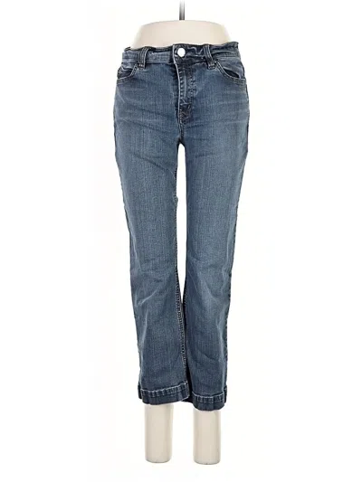 Pre-owned Ann Taylor Jeans In Blue