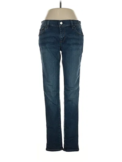 Pre-owned Ann Taylor Jeans In Blue