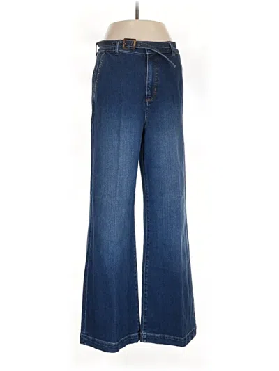 Pre-owned Ann Taylor Jeans In Blue