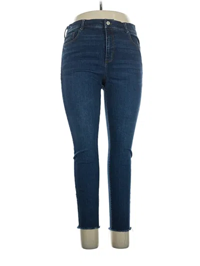 Pre-owned Ann Taylor Jeans In Blue