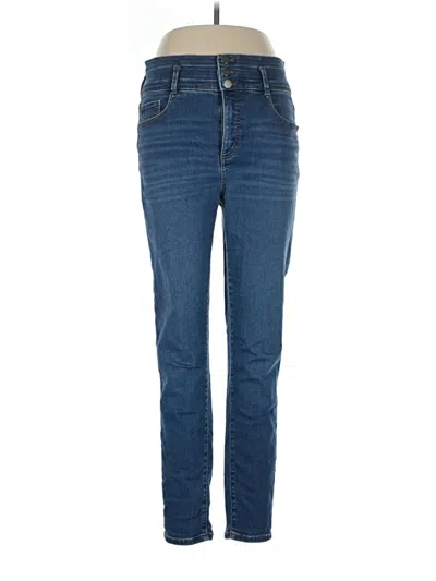Pre-owned Ann Taylor Jeans In Blue