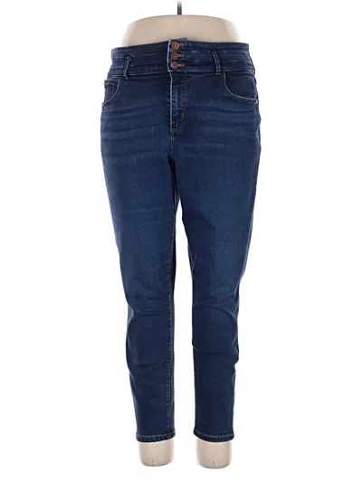 Pre-owned Ann Taylor Jeans In Blue