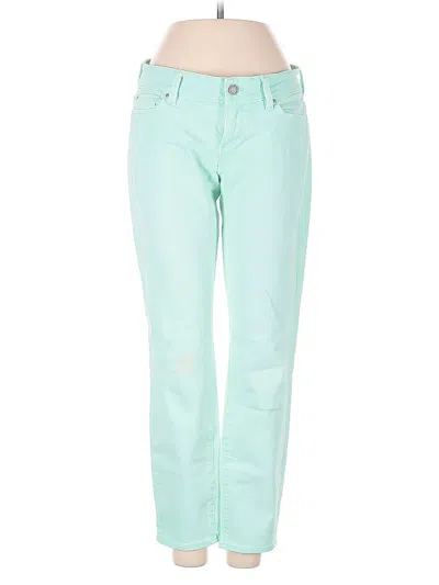 Pre-owned Ann Taylor Jeans In Green