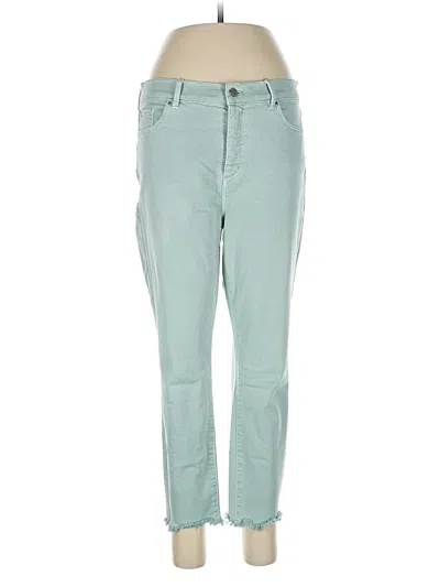 Pre-owned Ann Taylor Jeans In Green