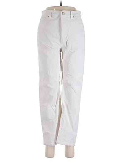 Pre-owned Ann Taylor Jeans In Ivory