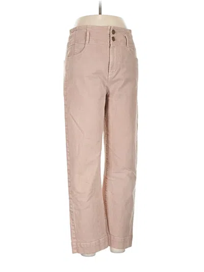 Pre-owned Ann Taylor Jeans In Tan