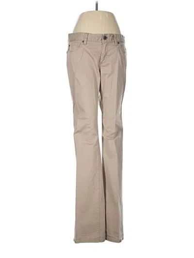 Pre-owned Ann Taylor Jeans In Tan