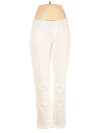 Pre-owned Ann Taylor Jeans In White