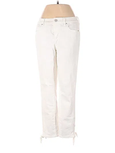 Pre-owned Ann Taylor Jeans In White