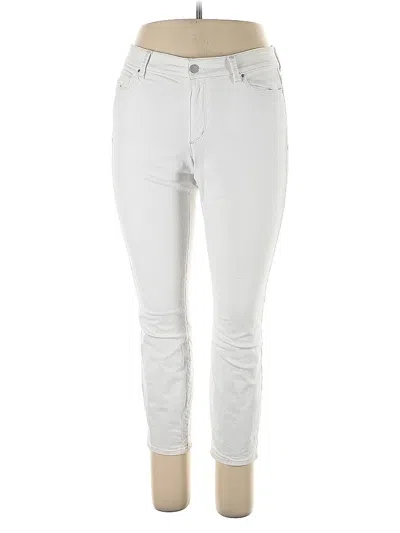 Pre-owned Ann Taylor Jeans In White