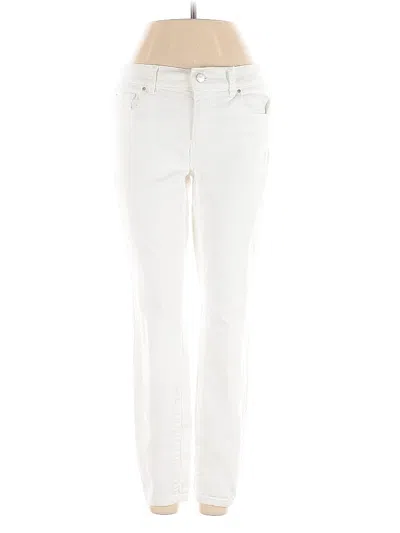 Pre-owned Ann Taylor Jeans In White