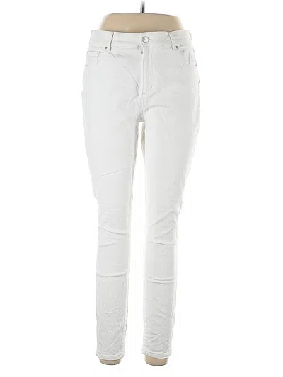 Pre-owned Ann Taylor Jeans In White