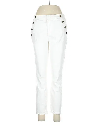 Pre-owned Ann Taylor Jeans In White