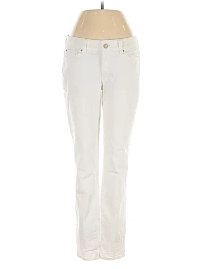 Pre-owned Ann Taylor Jeans In White